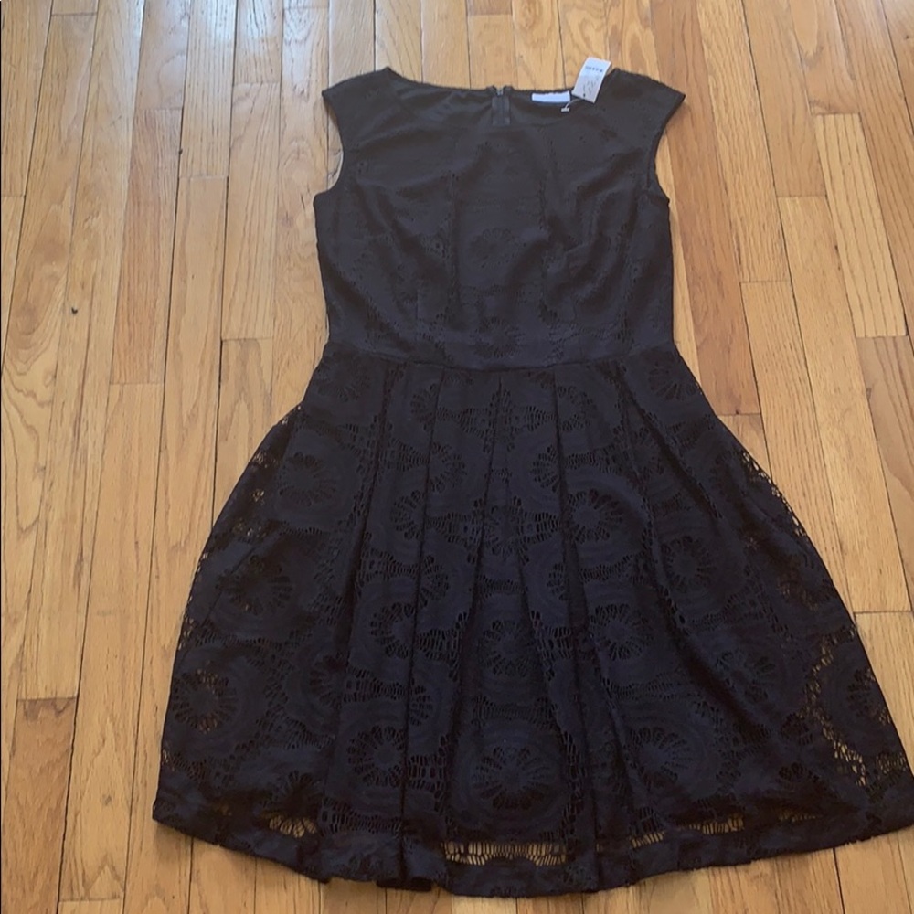 New York & Company Black lacy dress